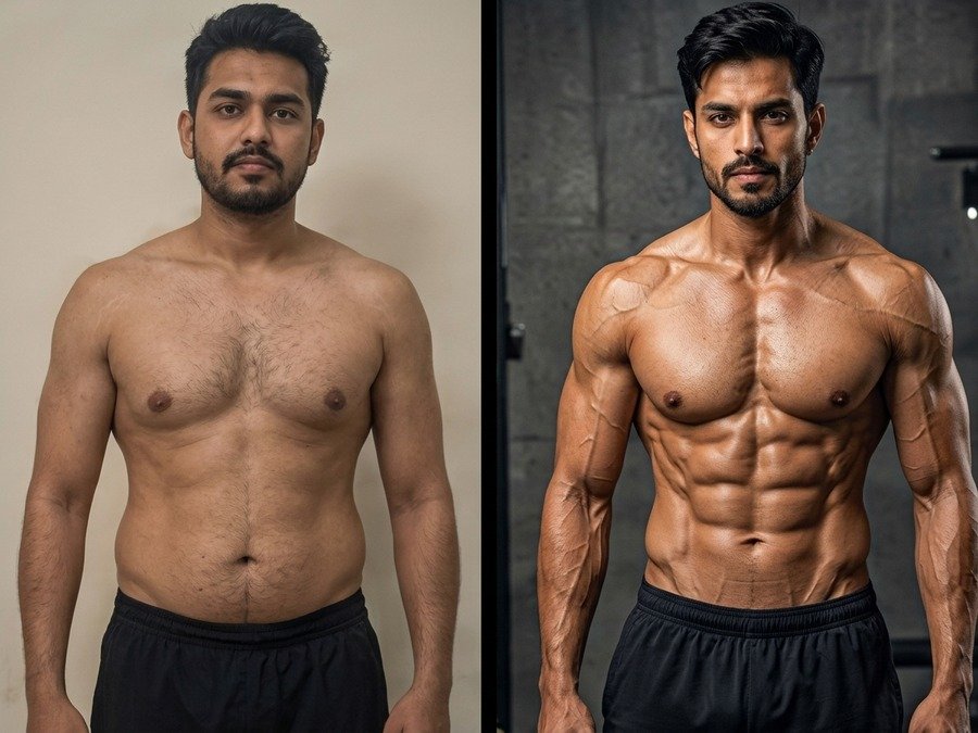 Aman K. Transformation Before and After