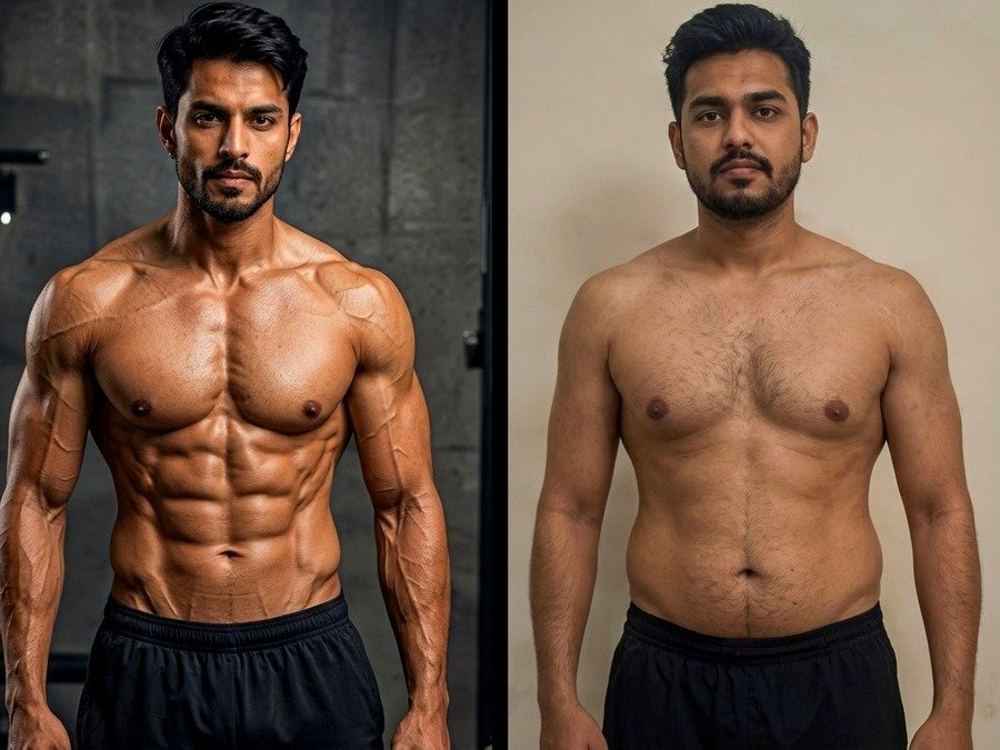 Vikram R. Transformation Before and After